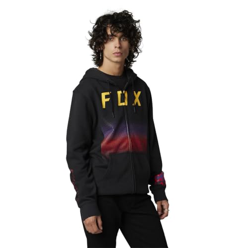 Fox Racing Fgmnt Mens Zip Up Hoody Black MD