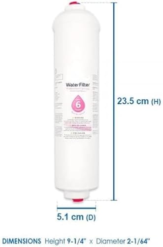 LG ADQ73693903 / ADQ736939 Kühlschrank-Wasserfilter passend für LG Kühlschränke