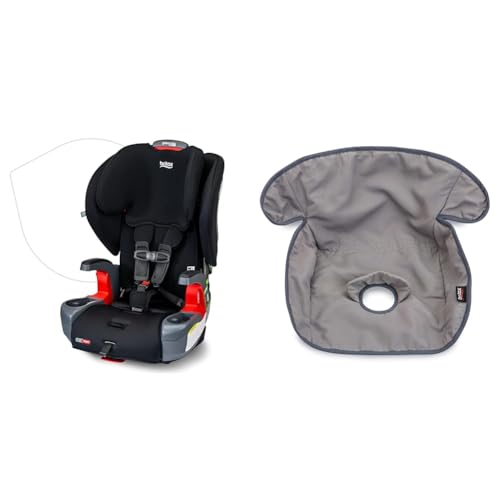 Britax Grow with You ClickTight Harness-2-Booster Car Seat, 2-in-1 & Car Seat Waterproof Liner - Moisture Wicking Fabric + No Slip Grip + Machine Washable + Crash Tested