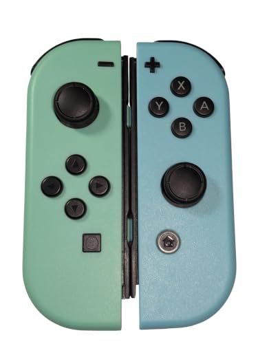 Image of CIMENNTU Switch Controller for Nintendo Switch Controller, Switch Controller Replacement Accessories with Double Vibration /Wake-Up /Motion Control /Screenshot (Bue&Red)