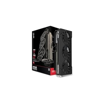 XFX Swift AMD Radeon RX 9070 OC Triple 90mm Fan Gaming Edition com 16GB GDDR6 HDMI 3xDP, AMD RDNA 4 RX-97SWFT3BA
