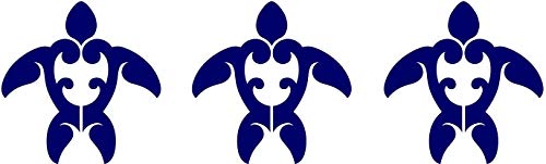 Custom Mosaics, Inc. Tribal Turtle Step Marker (Set of 3) Porcelain Swimming Pool Mosaic (4' x 4',...