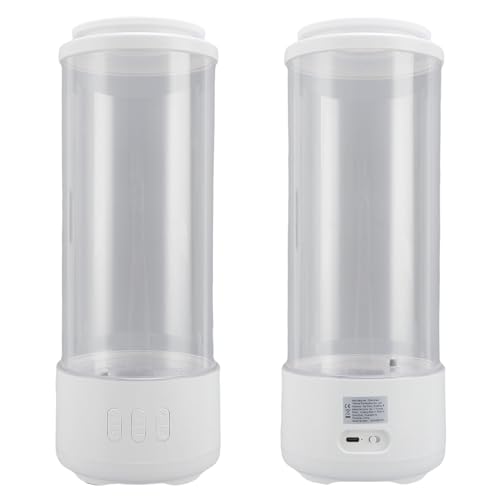 Cuifati Quallenlampe mit Bluetooth White Noise Sound, 10 Farbwechsel 3 Beleuchtungsmodi, LED -Stimmungslampe für Entspannung & Schlaf, Home Office Schlafzimmerdekoration (WHITE) Cuifati Quallenlampe mit Bluetooth White Noise Sound, 10 Farbwechsel 3 Beleuchtungsmodi, LED -Stimmungslampe für Entspannung & Schlaf, Home Office Schlafzimmerdekoration (WHITE)