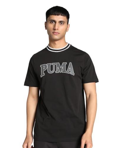 Image of Puma Men's Cotton Regular Fit T-Shirt