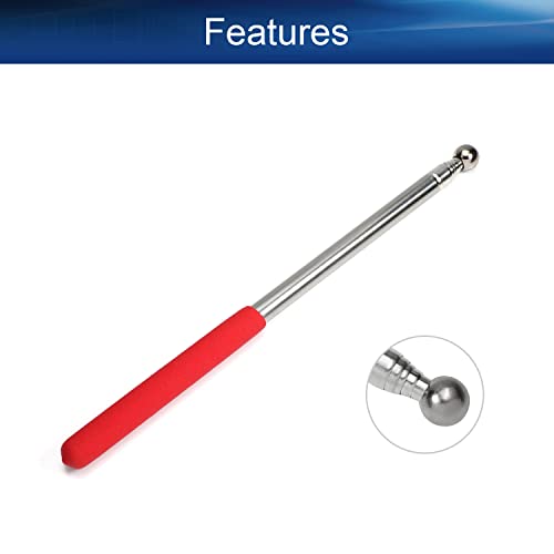 Image of Othmro 1pcs Telescopic Teachers Pointer,Teachers Pointer Stick, Extendable Hand Pointer Retractable Classroom Whiteboard Pointer Extendable for Teachers, Guides, Coach Extend to 35.4 inch
