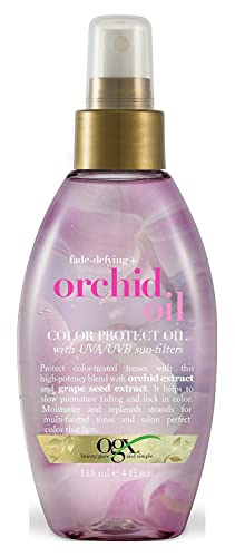 Ogx Orchid Oil Color Protect Oil Fade Defying 4 Ounce (118ml) (2 Pack)