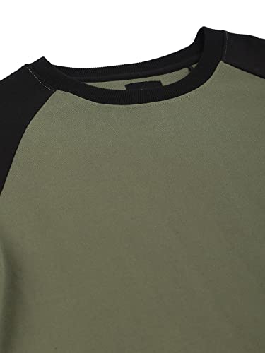 Image of Dennis Lingo Men's Cotton Blend Full Sleeves Color Block Hooded Sweatshirt - Regular-Fit and Lightweight, Casual Winter wear for Men