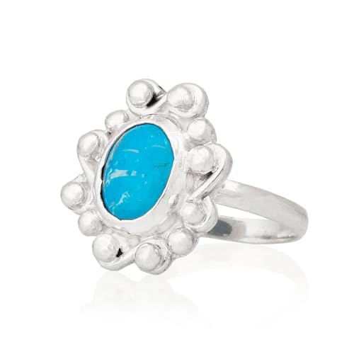 Bague en argent et topaze orange pour illuminer vos tenues