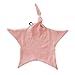 Julius Zöllner Schnuffeltuch aus 100 Prozent Musselin-Baumwolle, 35 cm, OEKO-TEX STANDARD 100, Made in Germany, dusty Rose, Baby