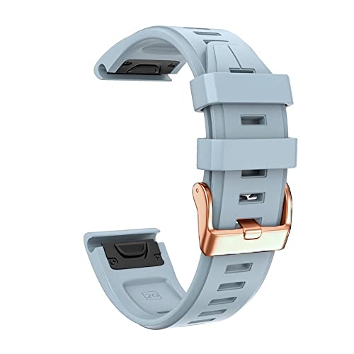 Bracelet montre silicone 20mm Garmin Fenix 7S pour le sport outdoor