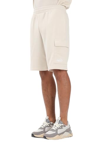PUMA Short cargo Essentials crème pour homme : le basique incontournable