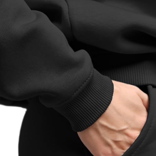 Elegant Comfort Cotton Hoodie, Ultra Soft Breathable Casual Midweight Hooded Pullover Sweatshirt for Men4