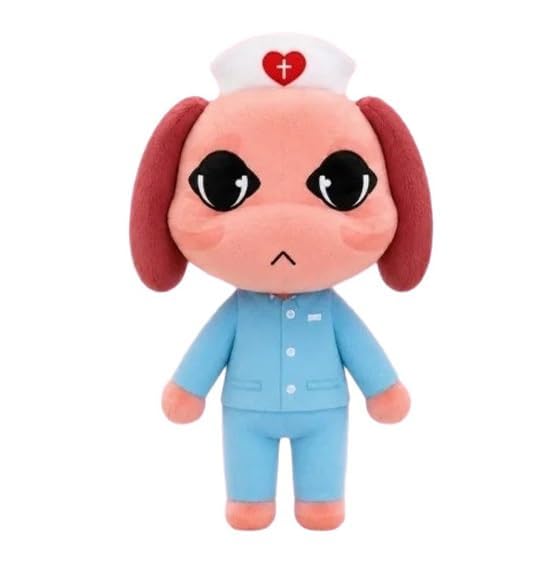YIttings 2026 New Animal Hospital Plush, 10inch Cute Ratthew Plushies Toy for Horror Game Fans Gift, Birthday Christmas Choice for Kids Adults (Shopkeeper Nurse) — image 1