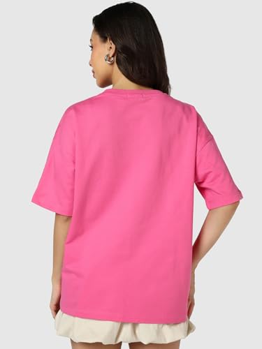 T-shirt mi-long en coton éponge robuste 1.0 au design graphique affirmé