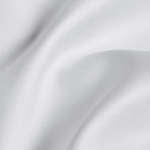 Men's White Slim Fit Twill Dress Shirt, 15.5" Neck 32/33" Sleeve3