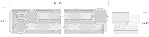 Image of TEKTON 1 /2 Inch Drive Impact Socket Set, 8-Piece | SID92106