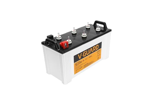 Image of V-Guard VJ145 J Inverter Battery | Tubular Technology | High Backup Performance | 25 Month + 25 Month Warranty