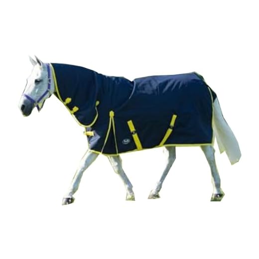 Gallop Trojan - Manta de caballo con cuello, 200g - EU 125cm
