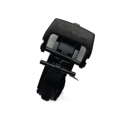 Fermoir montre cassé ? Remplacer par cette boucle noire 20 mm acier inoxydable avec logo outils