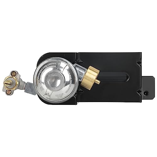 Outspark-80477-Gas-Grill-Valve-Regulator-for-Weber-Q100-Q120-Series-Gas-GrillGrill-Regulator-Replacement-Parts-for-Weber-386001-386002-516002-53060001-Baby-Q