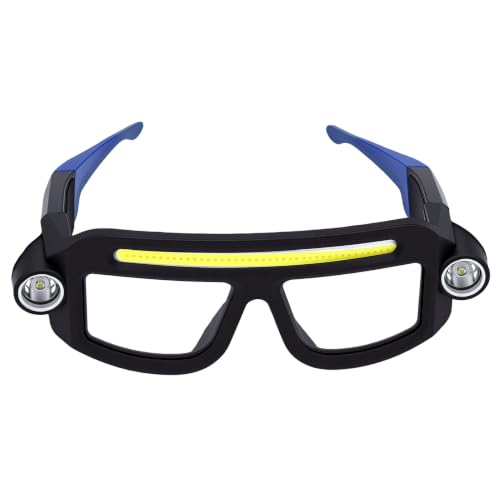 Gafas LED con faros recargables para correr de noche acampar pescar y ciclismo
