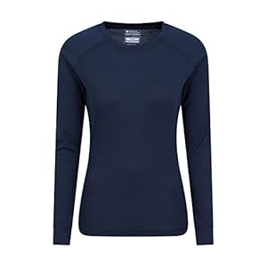 Mountain Warehouse Talus Womens Long Sleeves Baselayer Top – Thermal Underwear, Lightweight Ladies Tee Shirt, Breathable, Easy Care – for