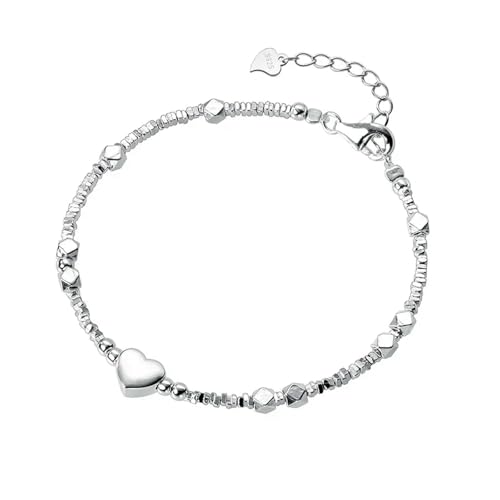 Bracelet Coeur Argent 925 Romantique - Le Cadeau Idéal pour Femme ZH1YFD
