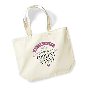 Design, Invent, Print! Nanny Gift Bag Tote Shopping Bag Birthday Gift Present for Nanny Keepsake Idea – Size: 47cm x…