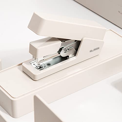 Bienka Desktop Staplers Office Stapler 20 Sheet Capacity 24/6 Staplers For Desk For Office, Home And School Multifunctional Labor-Saving Stapler Stapler (Color : Black, Size : 5000 Staples) #TOP5