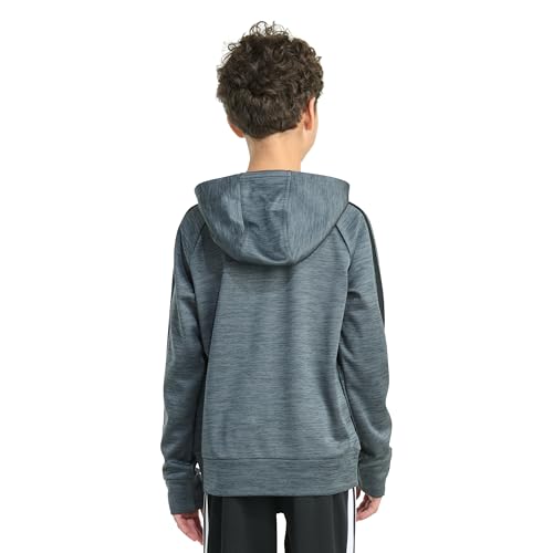 adidas Boys' Long Sleeve Full-Zip Training Essential 3-Stripe Jacket4