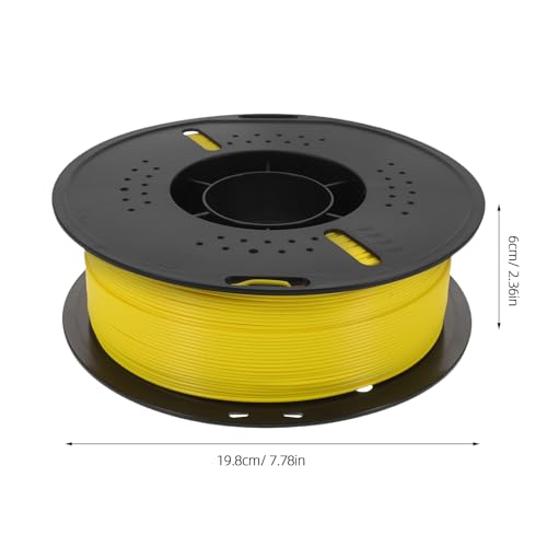 Filament PLA jaune sans enchevêtrement pour impression 3D nette - 2