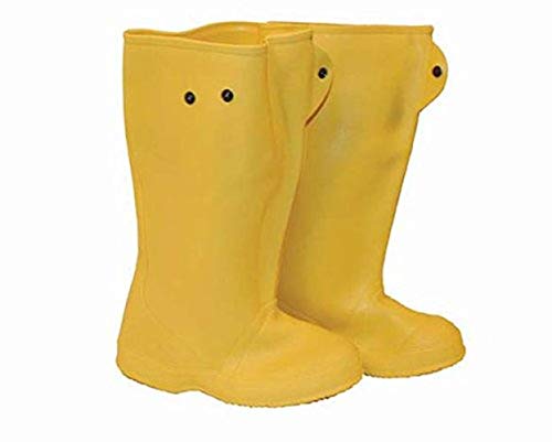 Best Boots for Pouring Concrete: Top Picks Reviewed 13 Kraft Tool GG925 Over The Shoe Construction Boots, Size 15, 16-Inch