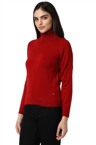 Image of Van Heusen Women's Acrylic Turtle Neck Sweater