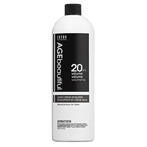 AGE beautiful Gentle Creme Hair Developers | For Permanent Hair Color Dyes, Toners, Lighteners | Professional Salon Coloring | Long Lasting Haircolor for Gray Coverage