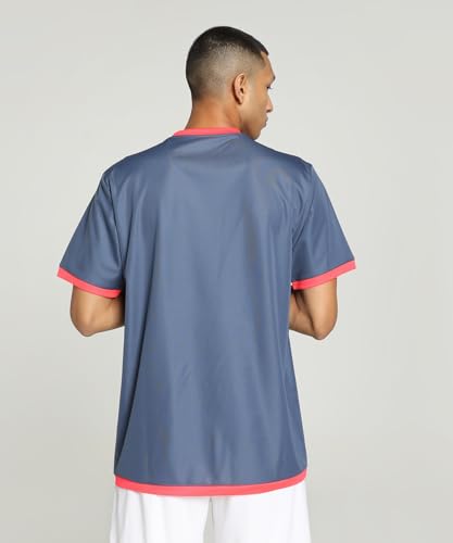 Image of Puma Men's teamLIGA Football Jersey | Lightweight and Sweat Proof Polyester Sports Crew Neck Training T-Shirt for Men | Breathable Athletic T-Shirt for Football & Sports