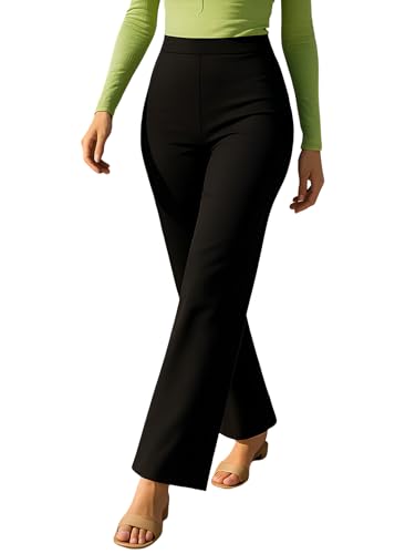 Image of Stylish Straight Fit Trouser for Women Trendy High Waist Trousers for Casual Wear