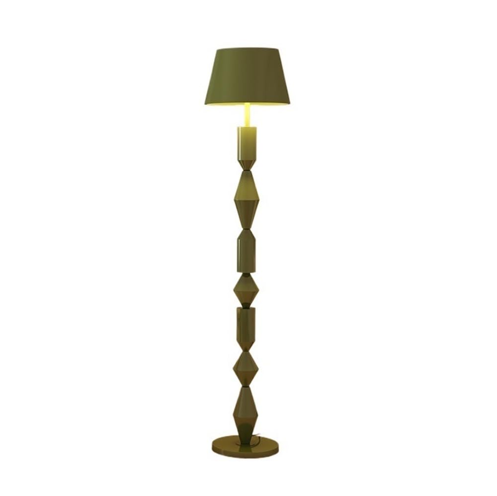 Kp6xLf3gT Corner Standing Lamp Green Living Room Floor Lamp Next to Sofa Study Office Bedroom Vertical with Iron Lampshade