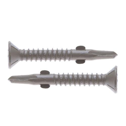 6.3 mm Metal Screws Self Tapping Torx Flat Head Self Drilling Screws (Pack of 200) Outdoor Use with Anti Corrosion Protection C4 for Metal Sheets/Roofing Windows Fastening DIN7504 P (6.3mm x 60mm) - Image 4