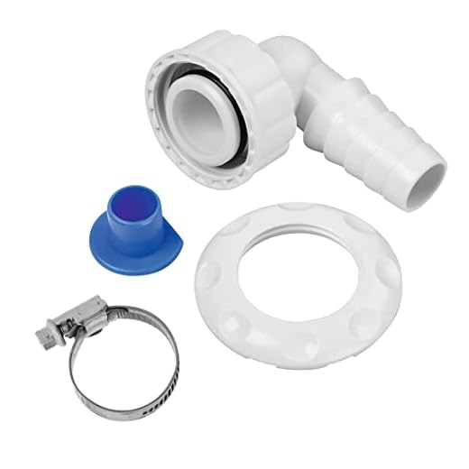 Xavax Winkel Schlauchtülle, für Wandeinbau Siphons ohne Reinigungsöffnung (Geräteanschlusstülle, für Abwasserschlauch Waschmaschine/Ablaufschlauch Geschirrspülmaschine, Winkel Schlauchverschraubung)