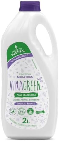 Limpador Multiuso Natural 2l Hipoalergênico Uso Geral Ação Clarea...