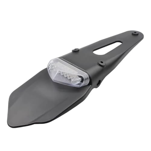 Lampe plaque d'immatriculation et feu stop pour rouler en supermoto la nuit