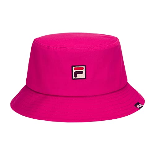 FILA Unisex Heritage F-Box Patch with Pocket Bucket Hat...