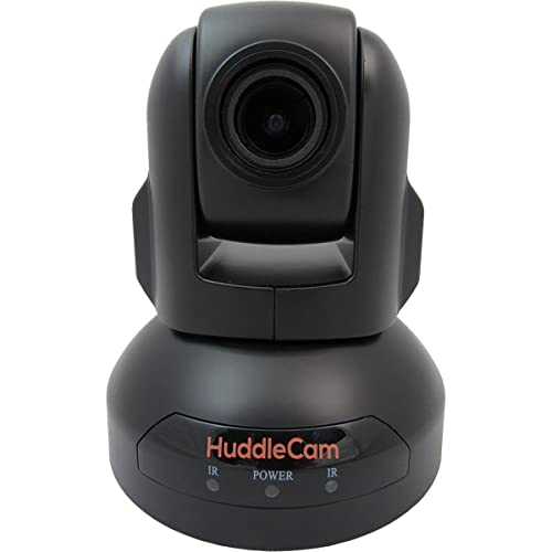HuddleCamHD USB Conference Cameras with PTZ Control - Webcams for Zoom Video Conferencing (3X, Black)