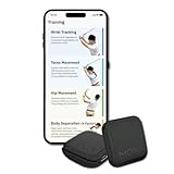 MOXI SwingMotion Golf Swing Analyzer – Dual Wearable IMU Sensors for Real-Time BioFeedback & 3D Visualization via App – Improve Wrist, Torso, Hip & X-Factor with 4 Training Modes