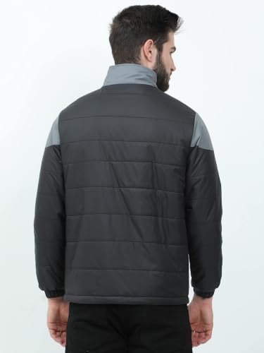 Image of Ryker Regular Fit Polyester Men's Jacket Full Sleeve Zipper Jacket for Men's