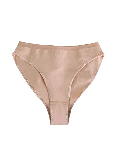 Daydance Adult Dance Briefs Nude High Cut Ballet Underwear for Ballerina