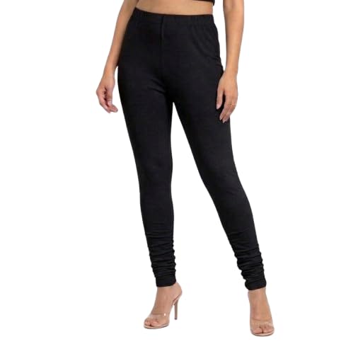 Churidar Leggings for Women Full Length | Super Combed Cotton Lyra |Truly Ultrasoft Daily Comfort-picture-10