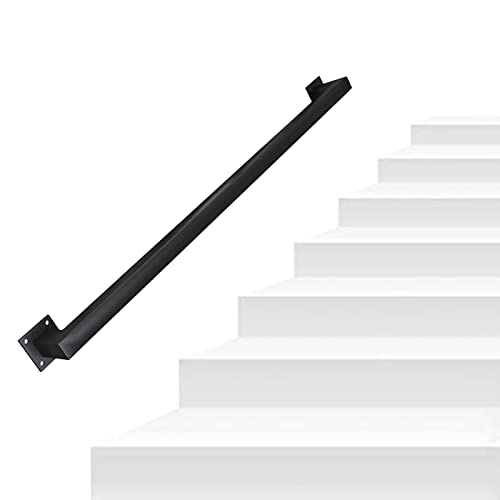 Main courante en fer forgé antidérapante pour un support d'escalier ultra robuste