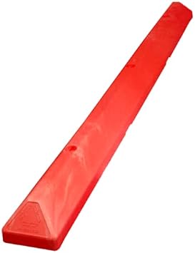 6 Commercial Parking Blocks... red, 4-Pack