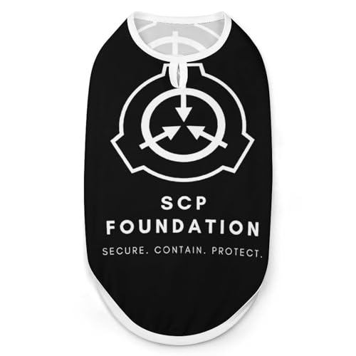 ペット服 ドッグウエア The Scp Foundation 犬服 猫服 タンクトップ 春夏 ベスト パジャマ ペットウェア 犬用日焼き防ぐ 通気性 かわいい ファッション ドッグウェア 暖かい 着脱簡単 脱毛保護 お出かけ お散歩 小中型犬服 ペット用品